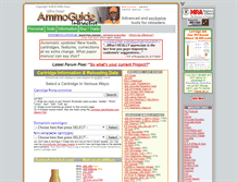 Tablet Screenshot of ammoguide.com